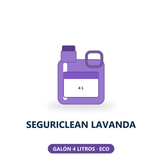 SEGURICLEAN LAVANDA ECO - GALÓN 4 LITROS