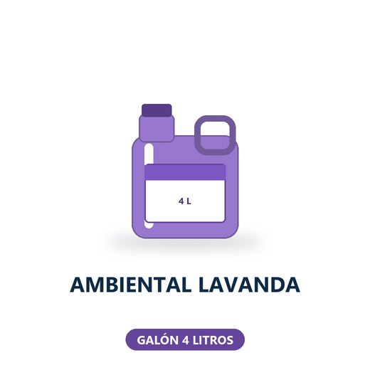 AMBIENTAL LAVANDA - GALÓN 4 LITROS