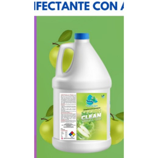 SEGURICLEAN MANZANA VERDE - GALÓN 4 LITROS
