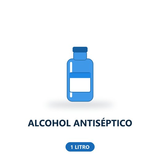 ALCOHOL ANTISÉPTICO - 1 LITRO