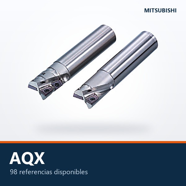 FRESA DE ESCUADRA AQX (DIÁMETRO PEQUEÑO)