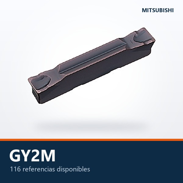 INSERTO DE RANURADO Y TRONZADO SERIE GY