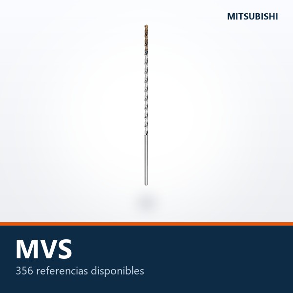 BROCA DE CARBURO MVS (SIN REFRIGERACIÓN INTERNA)