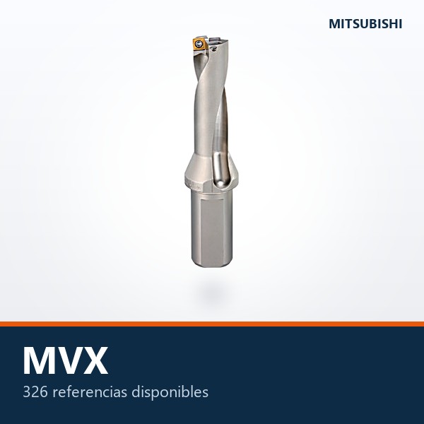 BROCA DE INSERTOS MVX