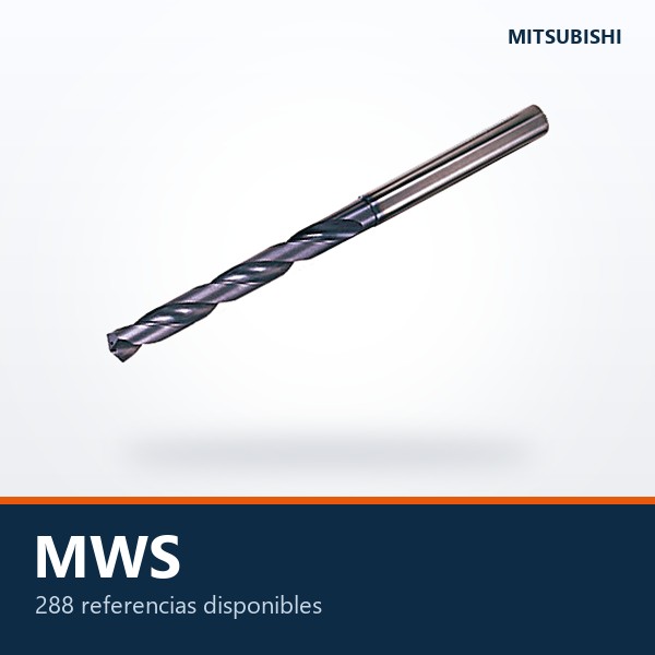 BROCA DE CARBURO MWS (REFRIGERACIÓN INTERNA, PROFUNDA)