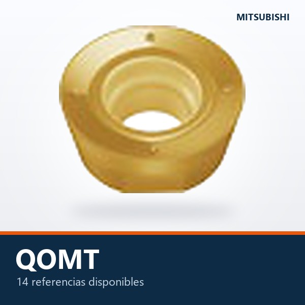 INSERTO DE FRESADO QOMT (AQX, ESCUADRA PEQUEÑA)