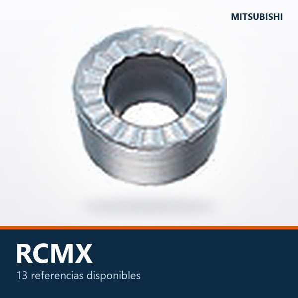 INSERTO DE TORNEADO RCMX / RCMT (REDONDO, POSITIVO)