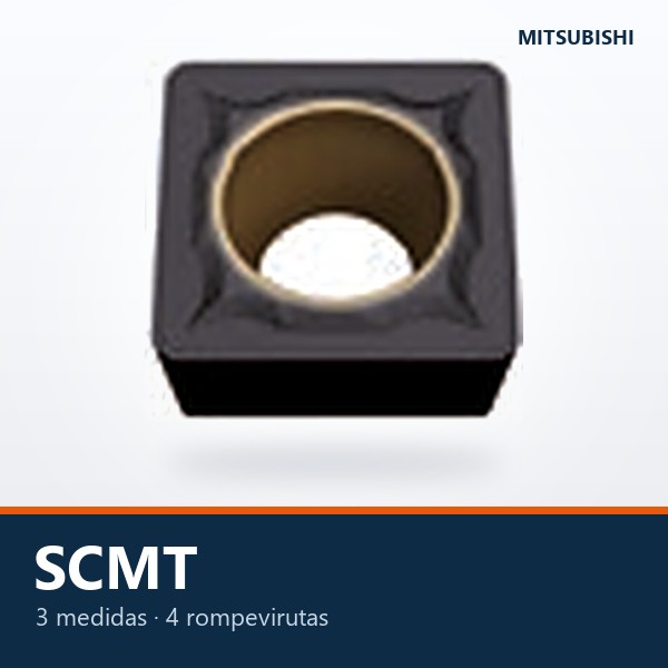 INSERTO DE TORNEADO SCMT (CUADRADO, POSITIVO)