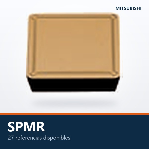 INSERTO DE TORNEADO SPGN / SPMR (CUADRADO 11°, SIN AGUJERO)