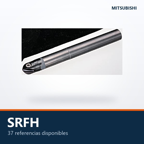 FRESA DE PUNTA BOLA DE INSERTOS SRFH