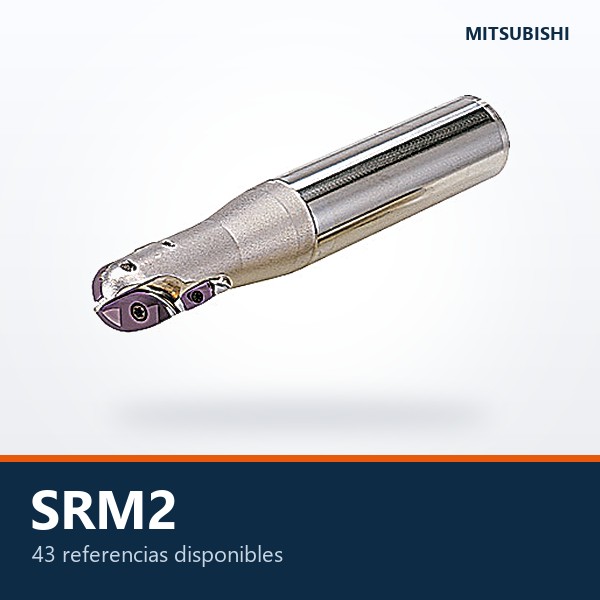 FRESA DE PUNTA BOLA DE INSERTOS SRM2