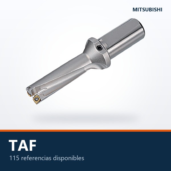 BROCA DE CABEZAL INTERCAMBIABLE TAF