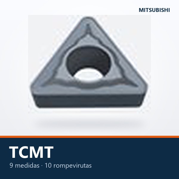 INSERTO DE TORNEADO TCMT (TRIANGULAR, POSITIVO)