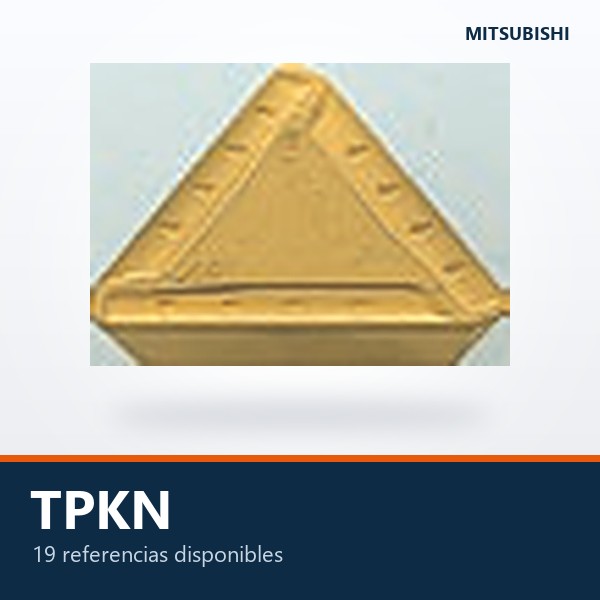 INSERTO DE FRESADO TPKN / TEEN (TRIANGULAR)