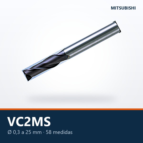 FRESA DE CARBURO 2 FILOS VC2MS (IMPACT MIRACLE)