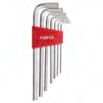 JGO DE LLAVES ALLEN FORCE 5072LS DE 3/32" A 3/8" de 7 PZS