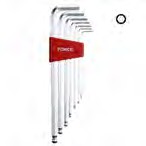 Jgo de llaves allen 5072XLB 2.5-10mm de 7 pzas. P/BOLA FORCE