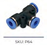 RACOR UNION TEE P64 M10 * M10 * M10 HEMBRA