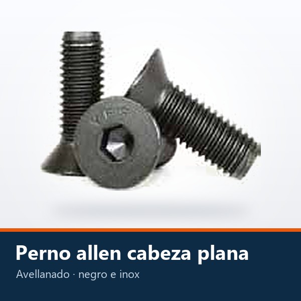 PERNO ALLEN CABEZA PLANA (AVELLANADO)