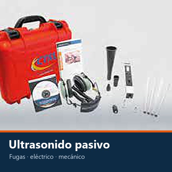 EQUIPO DE ULTRASONIDO PASIVO PARA INSPECCIÓN