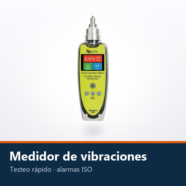 MEDIDOR DE VIBRACIONES DE TESTEO RÁPIDO