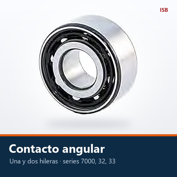 RODAMIENTO DE BOLAS DE CONTACTO ANGULAR