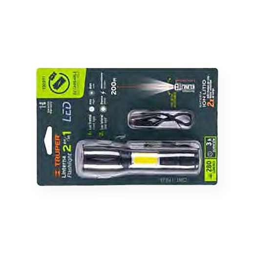 LINTERNA INALAMBRICA RECARGABLE 20V 140 LUMENES 100371 TRUPER