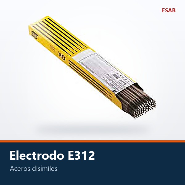 ELECTRODO E312-17 PARA ACEROS DISÍMILES (OK 68.84)