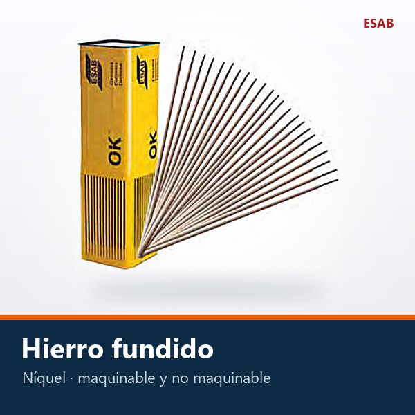 ELECTRODO PARA HIERRO FUNDIDO (OK 92.18 / 92.58)