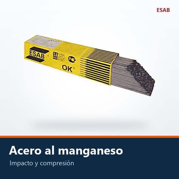 ELECTRODO PARA ACERO AL MANGANESO (OK 86.08)