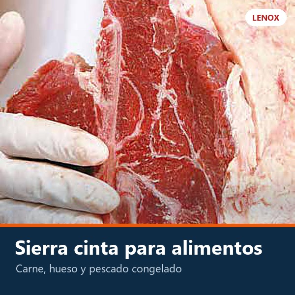 SIERRA CINTA PARA CARNE, HUESO Y PESCADO