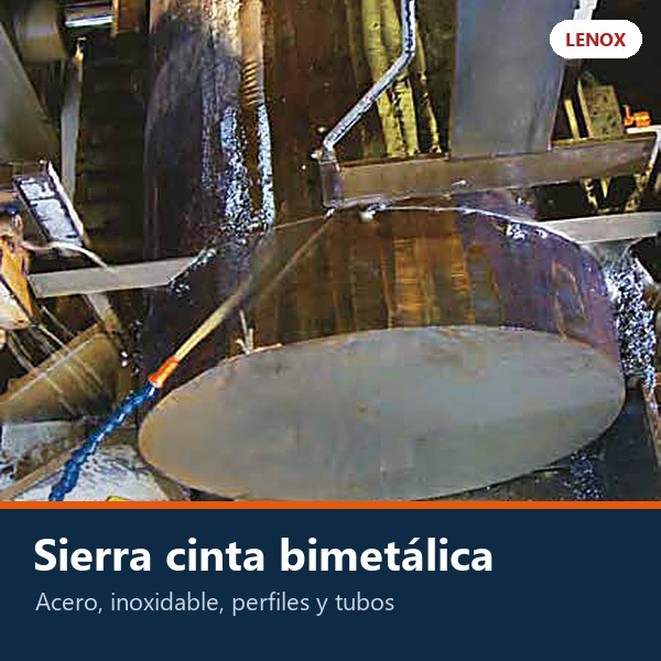 SIERRA CINTA BIMETÁLICA PARA METALES