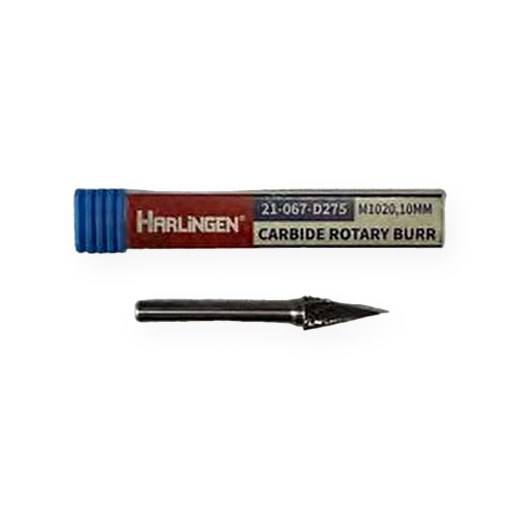BURRS METAL DURO CONICO 3/8X3/4 COD SM- 4D M 1/4 (M1020)