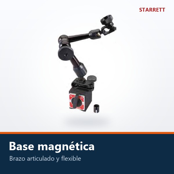 BASE MAGNÉTICA PARA RELOJ COMPARADOR