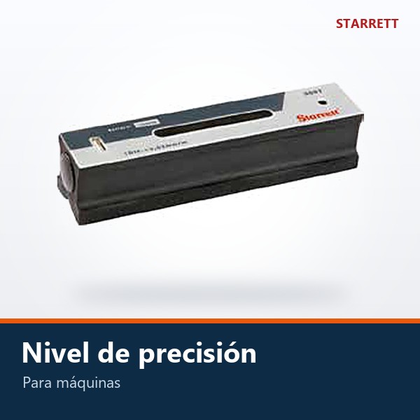 NIVEL DE PRECISIÓN PARA MÁQUINAS