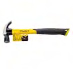 MARTILLO CON MANGO DE FIBRA DE VIDRIO / FORRADO / AISLADO / 20 ONZ STANLEY STHT51392-40