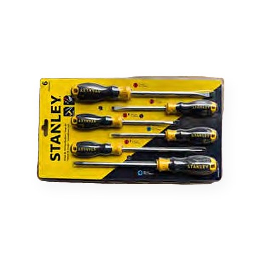 JUEGO 6 PIEZAS DESTOR CUSHION GRIP STMT66672-840 STANLEY