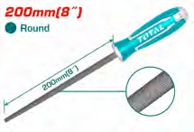 LIMA REDONDA 8" INDUSTRIAL TOTAL