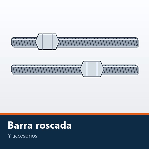 BARRA ROSCADA Y ACCESORIOS