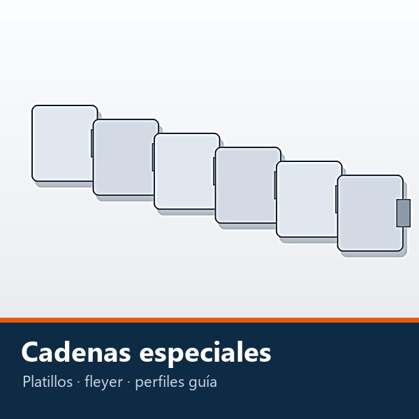 CADENA DE PLATILLOS, FLEYER Y PERFILES GUÍA