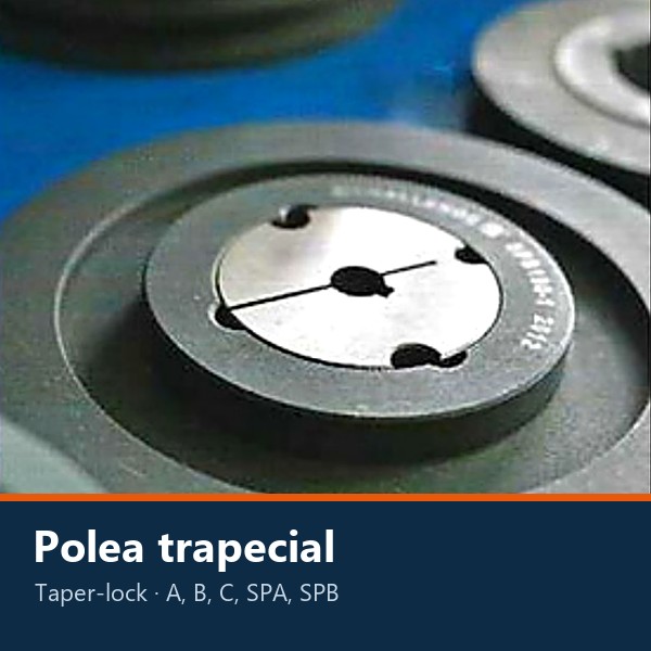 POLEA TRAPECIAL TAPER-LOCK