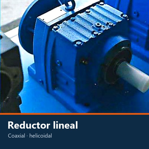 REDUCTOR LINEAL COAXIAL