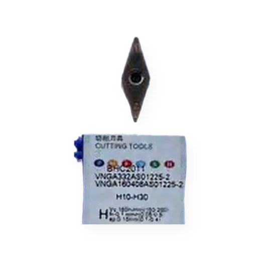 INSERTO CBN VNGA160408AS01225-2 BHC2011 ZCC-CT ( RADIO 0.8MM.) BORO CUBICO